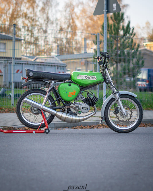 "130R SO" Auspuff MTX Edelstahl