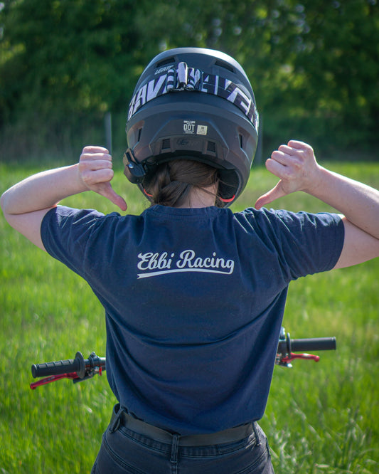 T-Shirt "EbbiRacing" dunkelblau