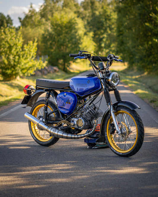 "SP90 SO" Auspuff 60-95ccm S51 Edelstahl