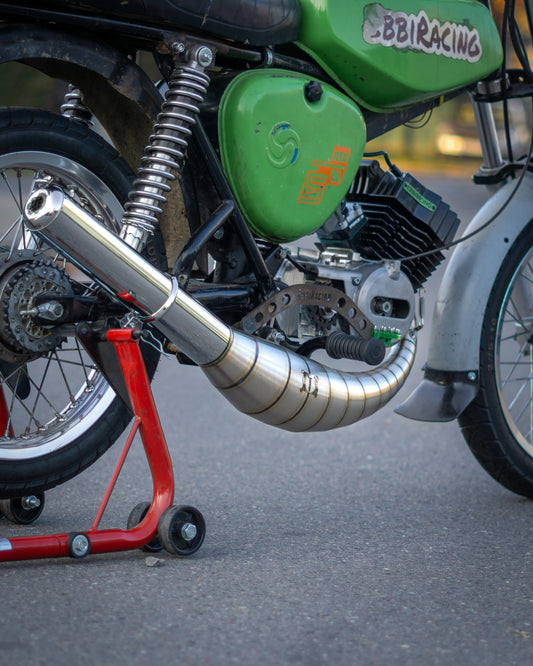 "130SP SO" Auspuff MTX Edelstahl