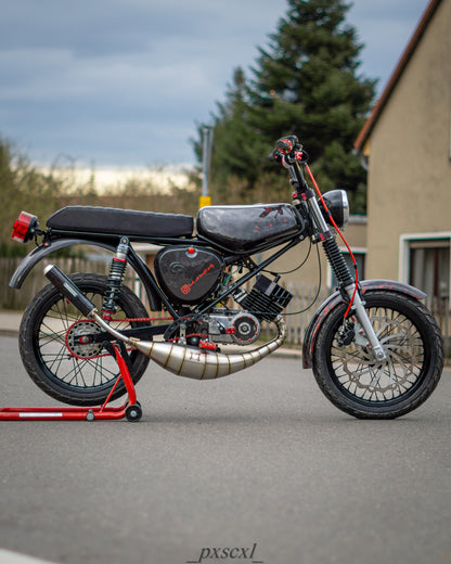 "130R" Auspuff MTX Edelstahl