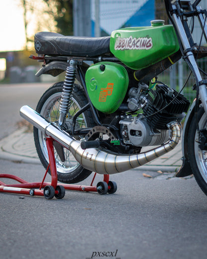 "130R SO" Auspuff MTX Edelstahl