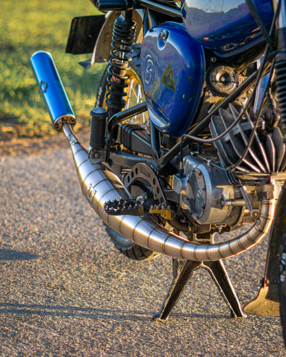 "D90" Auspuff 60-110ccm S51 Edelstahl