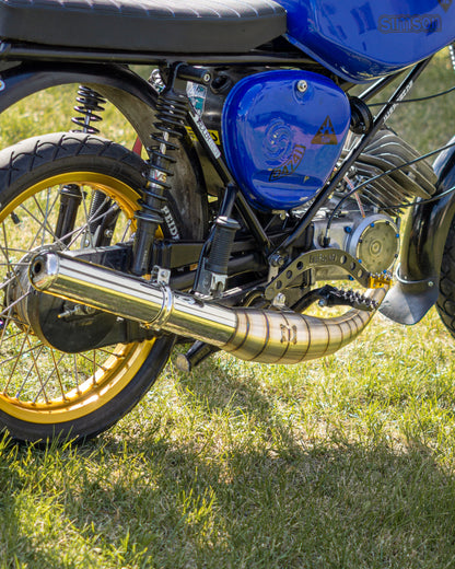 "SP90 SO" Auspuff 60-95ccm S51 Edelstahl