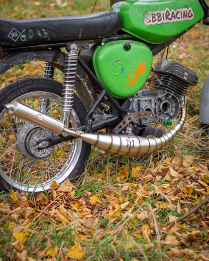 "SP90" Auspuff 60-95ccm S51 Edelstahl