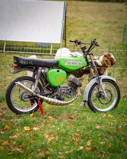 "SP90" Auspuff 60-95ccm S51 Edelstahl